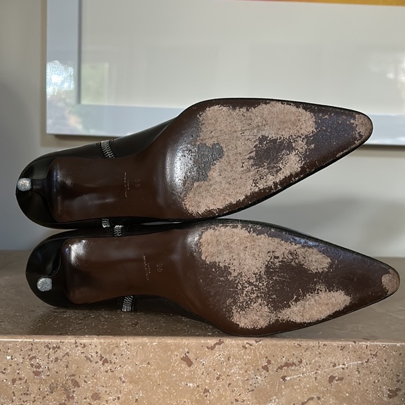 🔥HP🔥EUC Walter Steiger Handmade Italian Leather boots, Size 38 (71/2 to 8 US) - Picture 15 of 17